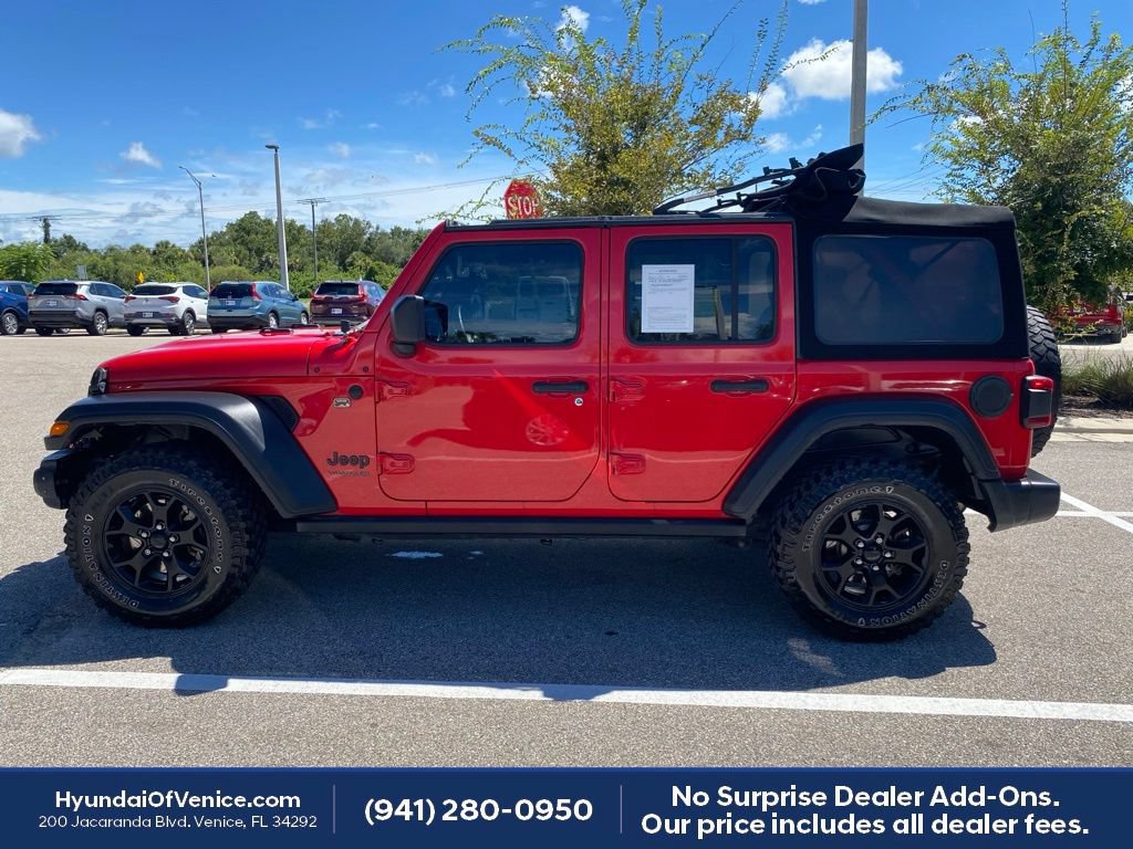 Used 2021 Jeep Wrangler Unlimited Sport AWD/4WD image 29