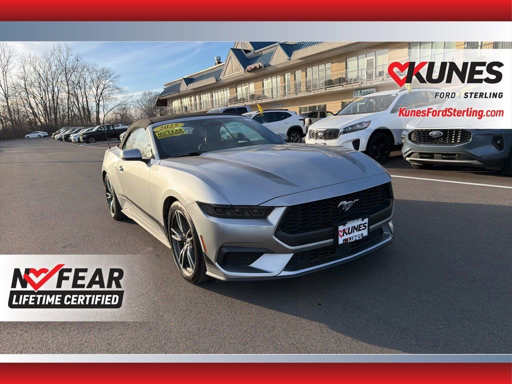 Used 2025 Ford Mustang Premium w/ Wheel & Stripe Package RWD image 1