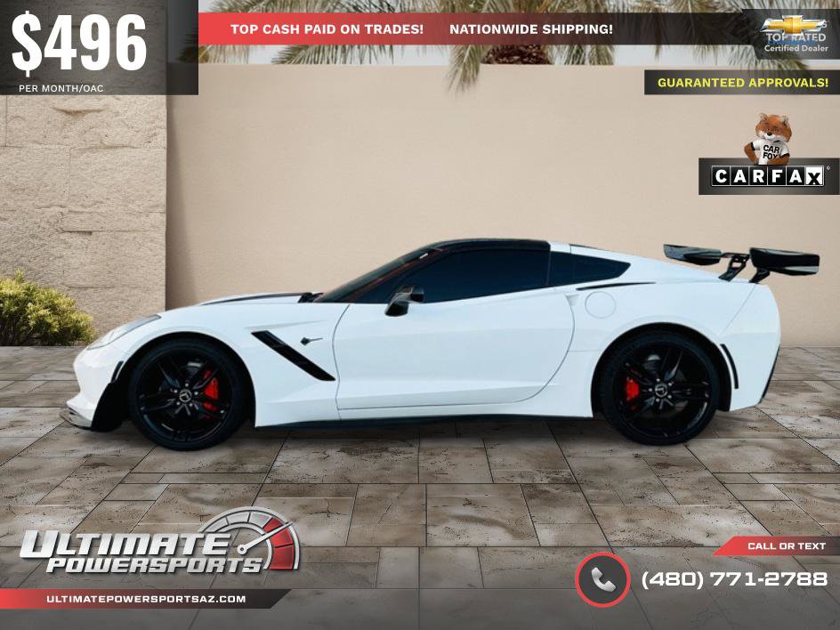 Used 2015 Chevrolet Corvette Stingray Coupe w/ ZF1 Appearance Package RWD image 6