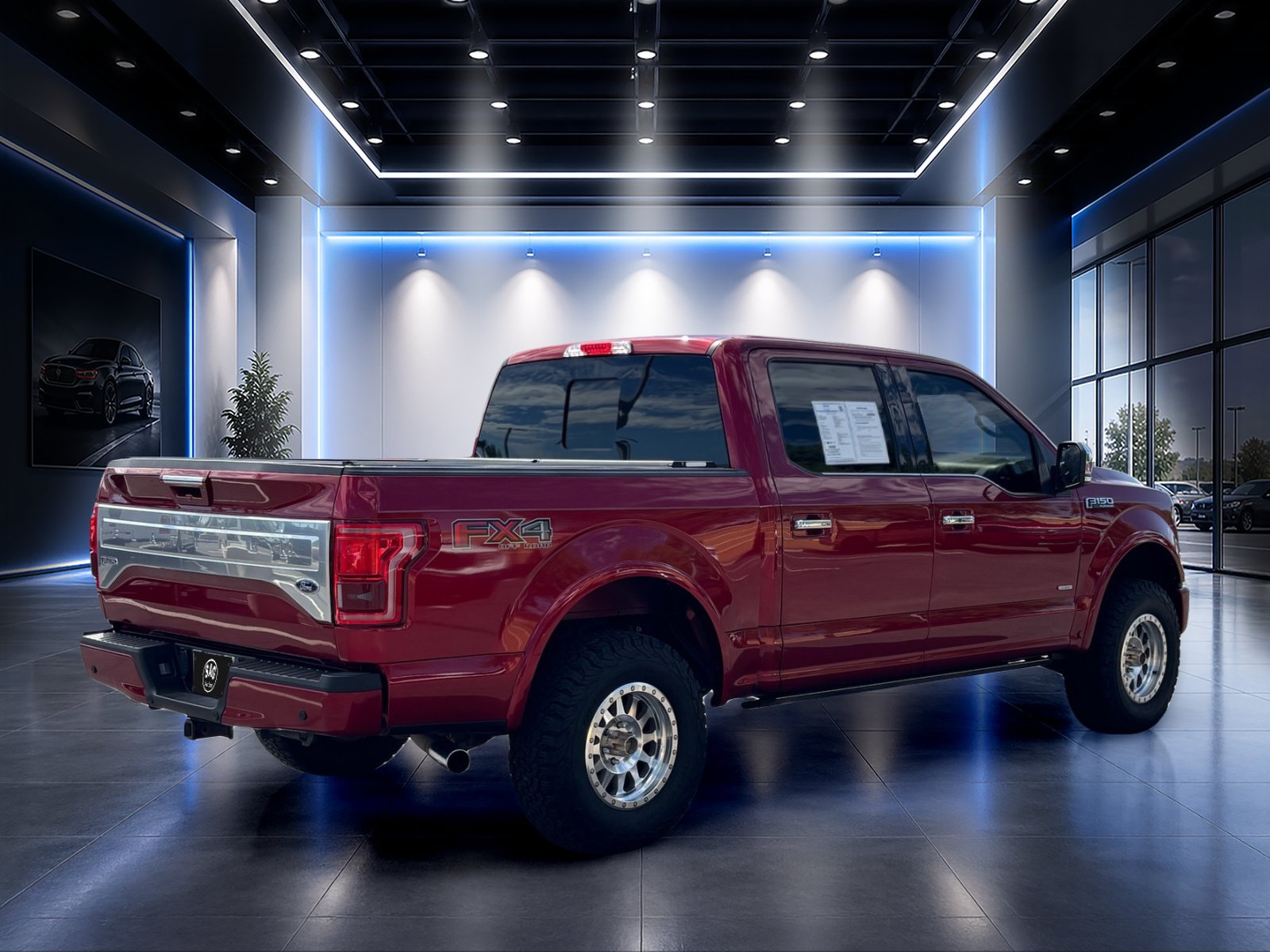 Used 2015 Ford F150 Platinum w/ Equipment Group 701A Luxury AWD/4WD image 4