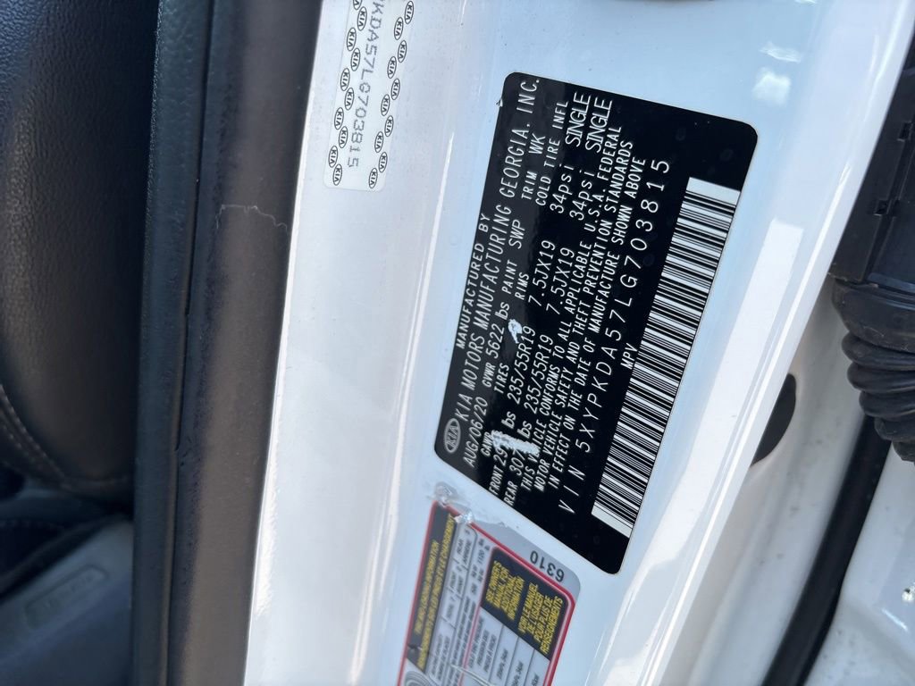 Certified 2020 Kia Sorento SX AWD/4WD image 17