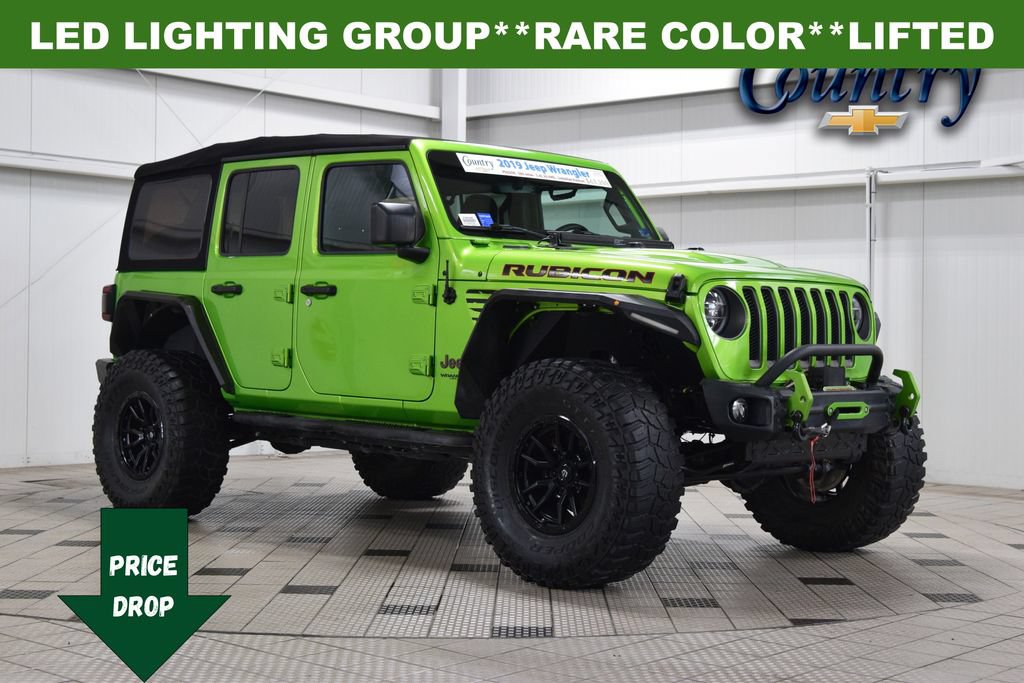 Used 2019 Jeep Wrangler Unlimited Rubicon AWD/4WD image 1