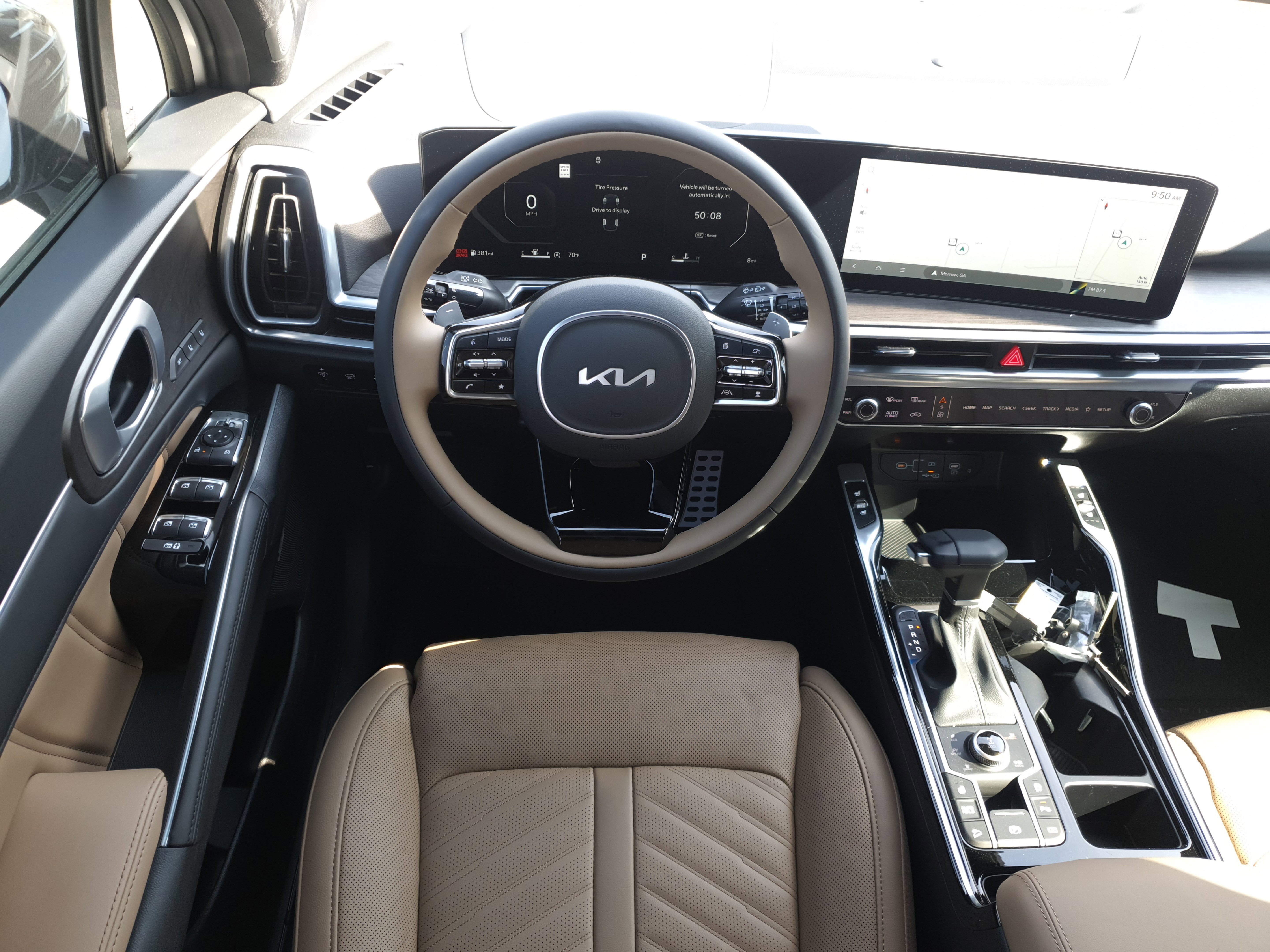 New 2025 Kia Sorento SX Prestige w/ Olive Brown Leather Package image 15