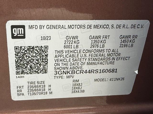 Certified 2024 Chevrolet Blazer LT w/ Convenience Package image 24