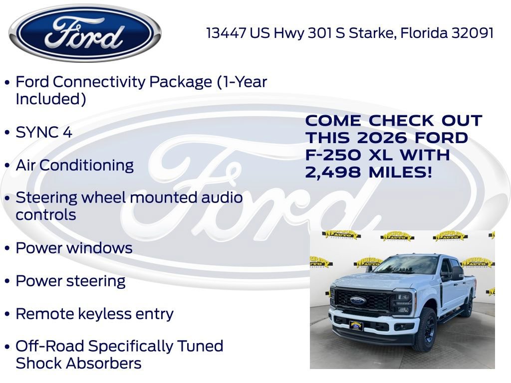 New 2026 Ford F250 XL w/ STX Appearance Package image 25