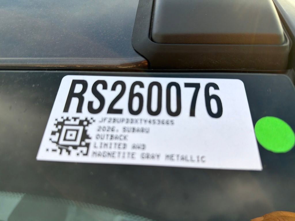 New 2026 Subaru Outback Limited image 12