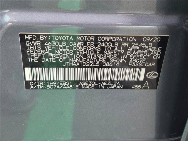 Used 2020 Lexus IS 300 w/ Accessory Package 2 RWD image 25