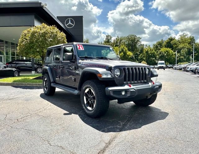 Used 2021 Jeep Wrangler Unlimited Rubicon w/ Cold Weather Group AWD/4WD image 2