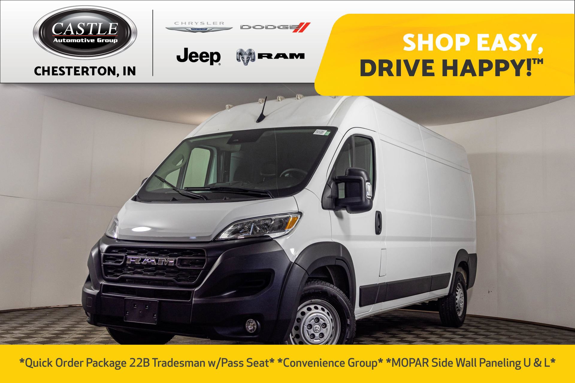 Used 2025 RAM ProMaster 2500 w/ Convenience Group FWD image 1