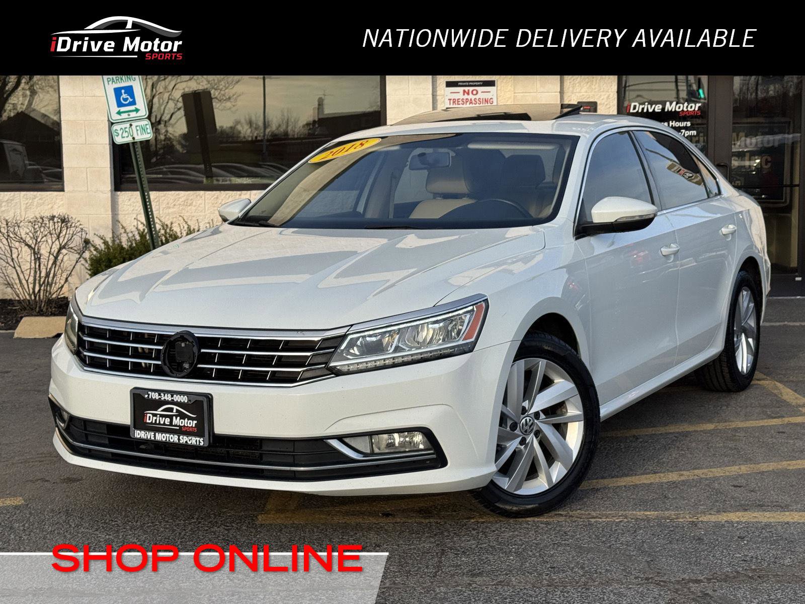 Used 2018 Volkswagen Passat 2.0T SE w/ SE Lighting Package
