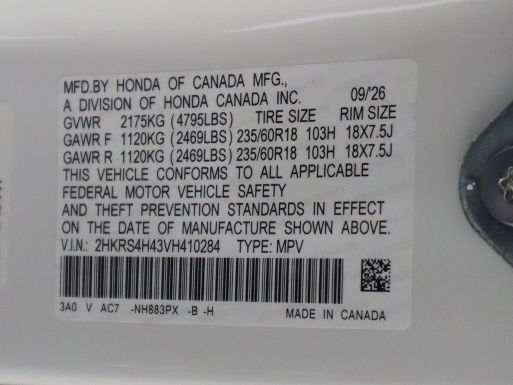 New 2027 Honda CR-V EX image 25