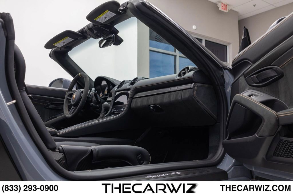 Used 2024 Porsche 718 Boxster Spyder RS RWD image 69