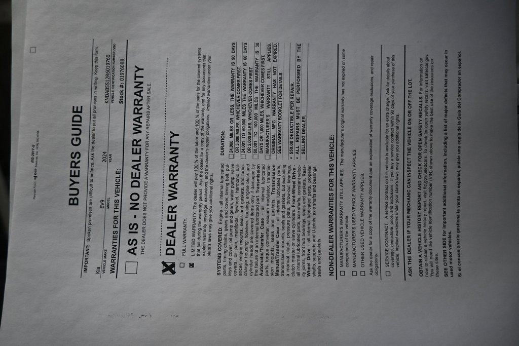 Used 2024 Kia EV9 Light Long Range image 11