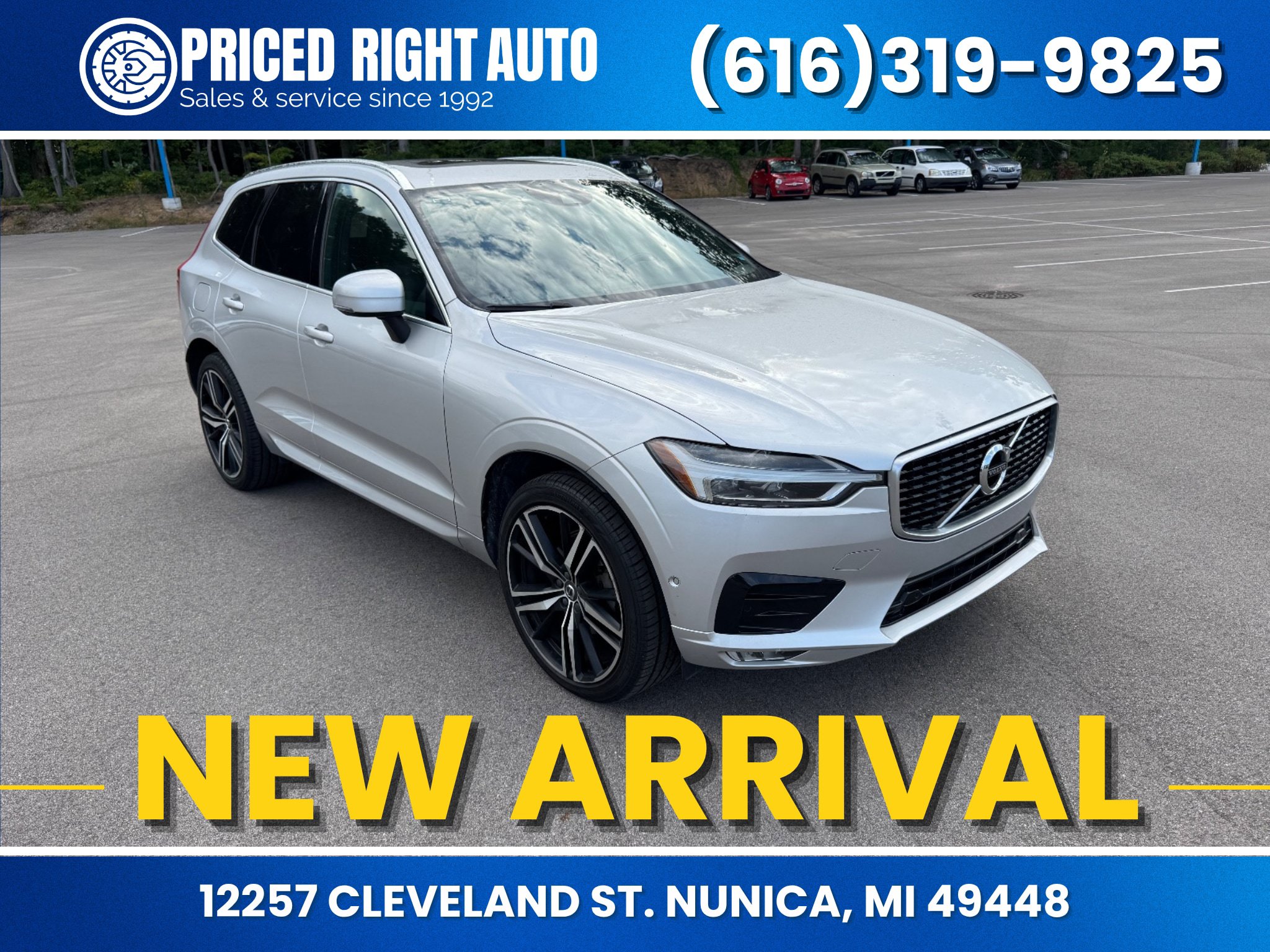 Used 2019 Volvo XC60 T5 R-Design AWD/4WD image 1