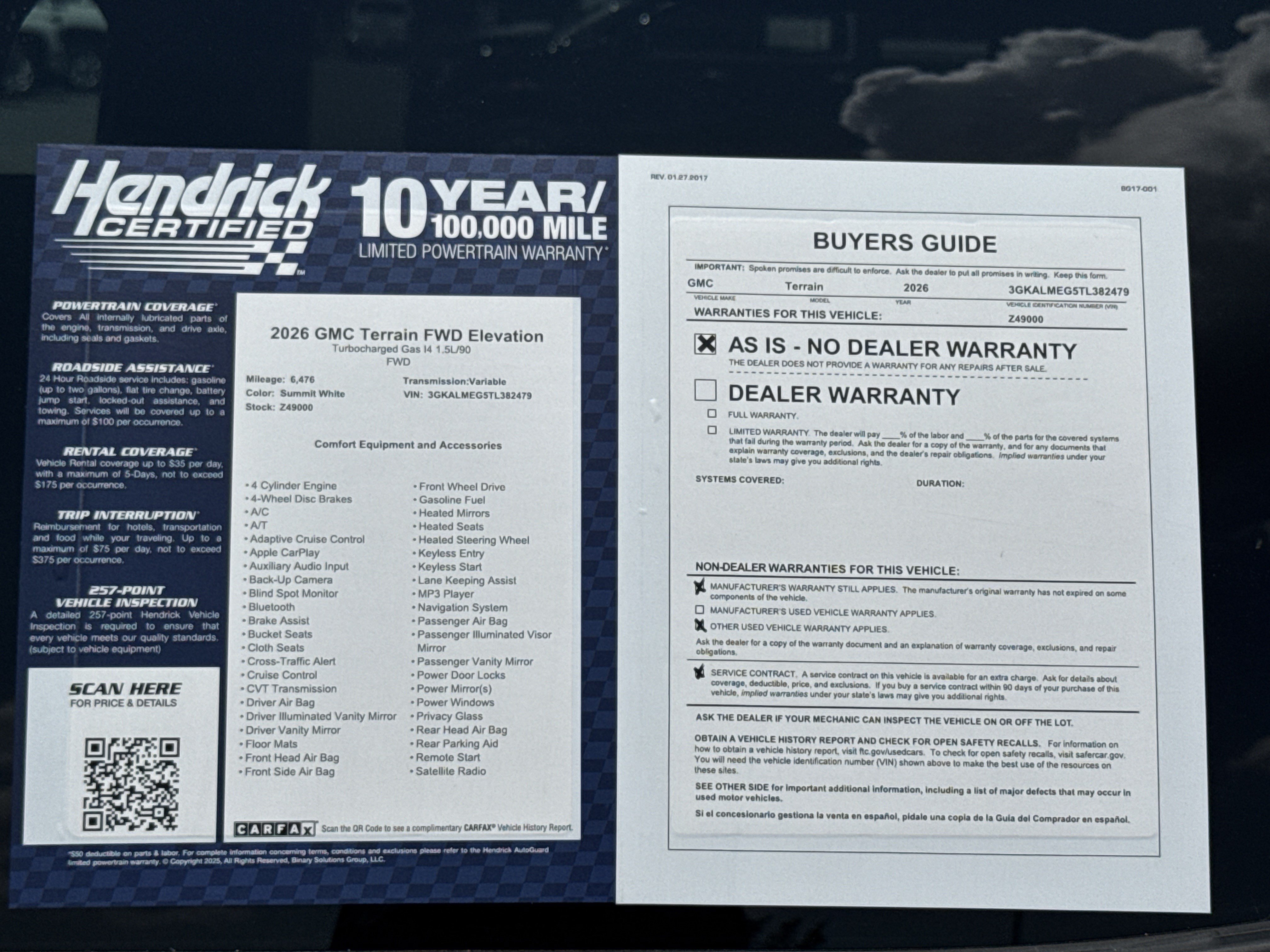 Used 2026 GMC Terrain Elevation w/ Black Edition FWD image 36