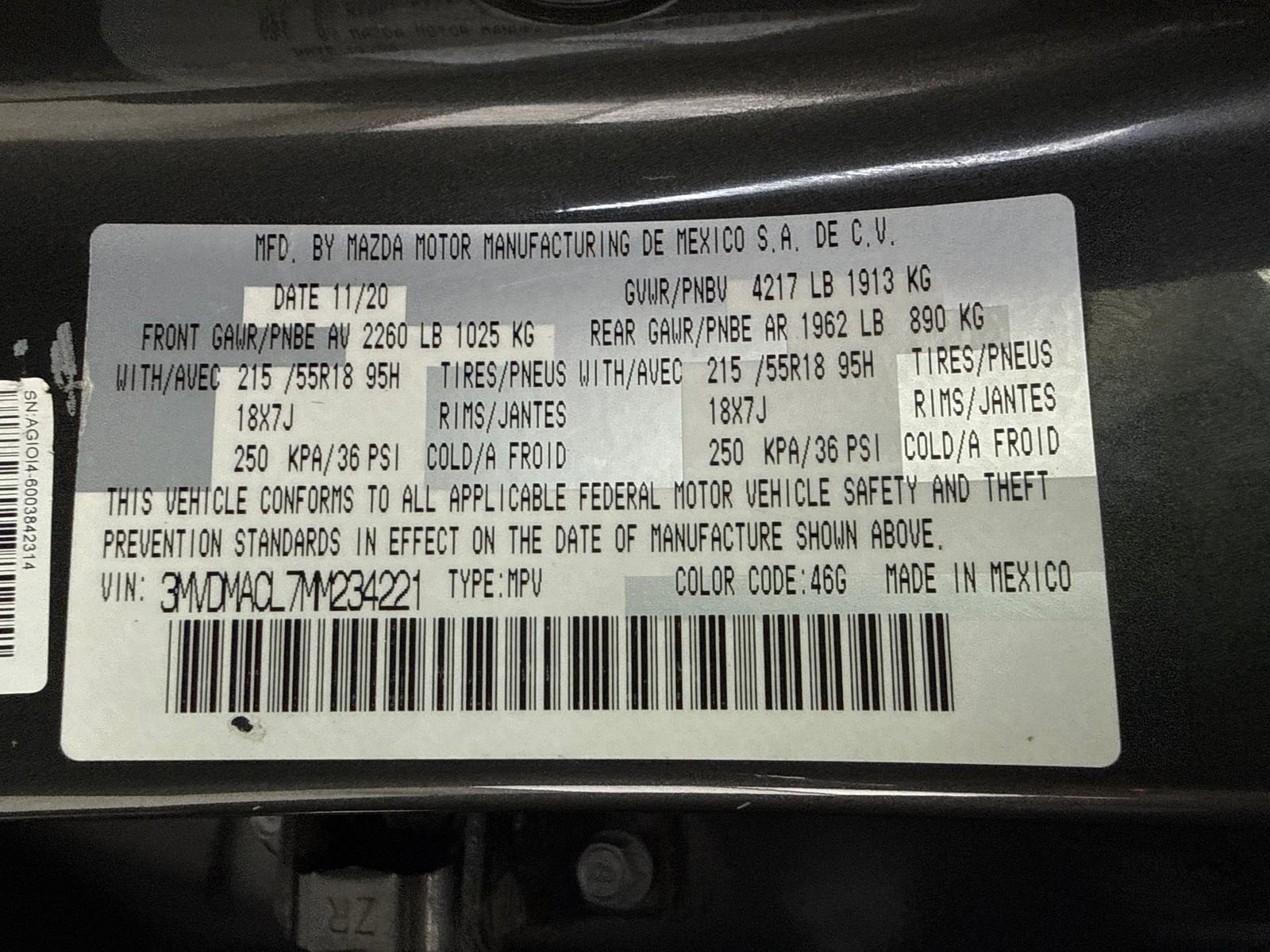 Used 2021 MAZDA CX-30 FWD 2.5 S w/ Preferred Package image 50