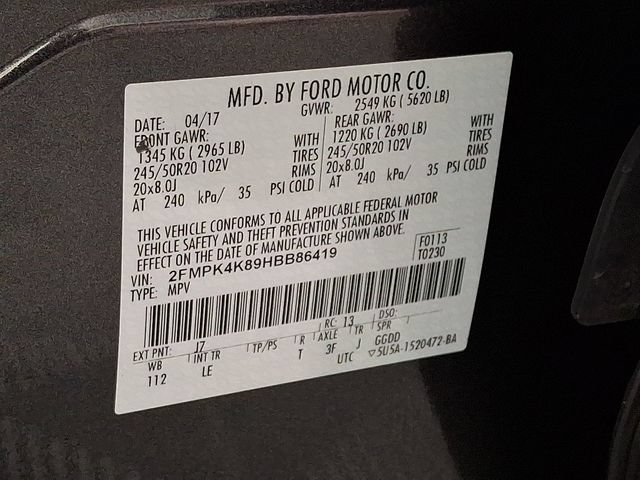 Used 2017 Ford Edge Titanium w/ Technology Package AWD/4WD image 28