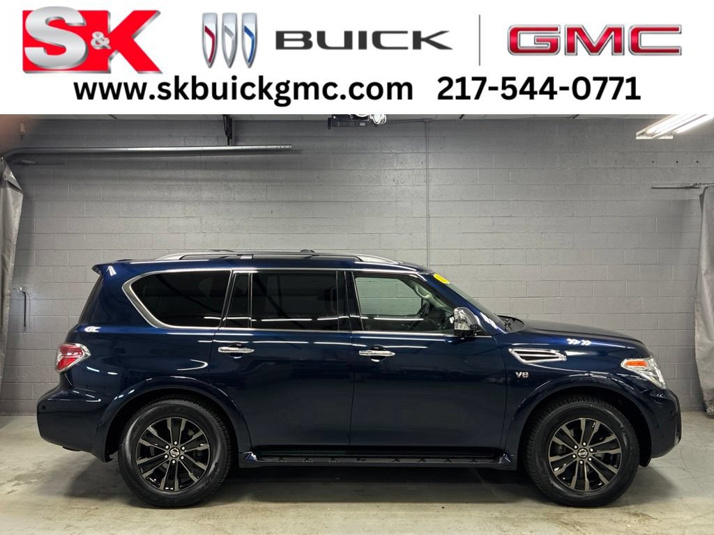 Used 2019 Nissan Armada Platinum w/ Captain's Chairs Package