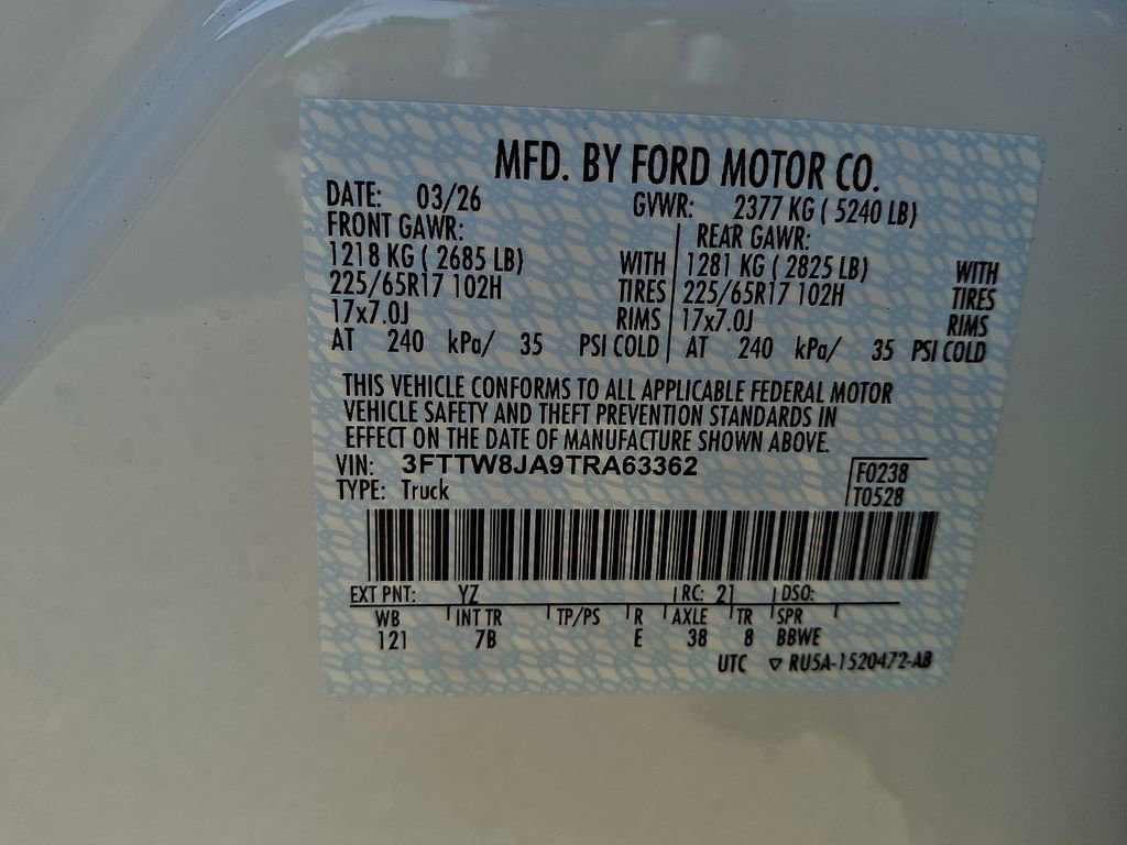 New 2026 Ford Maverick XLT AWD/4WD image 10