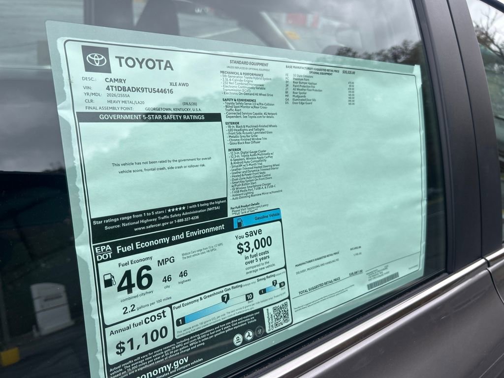 New 2026 Toyota Camry XLE image 30