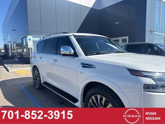 Certified 2022 Nissan Armada Platinum w/ Captain's Chairs Package image 3