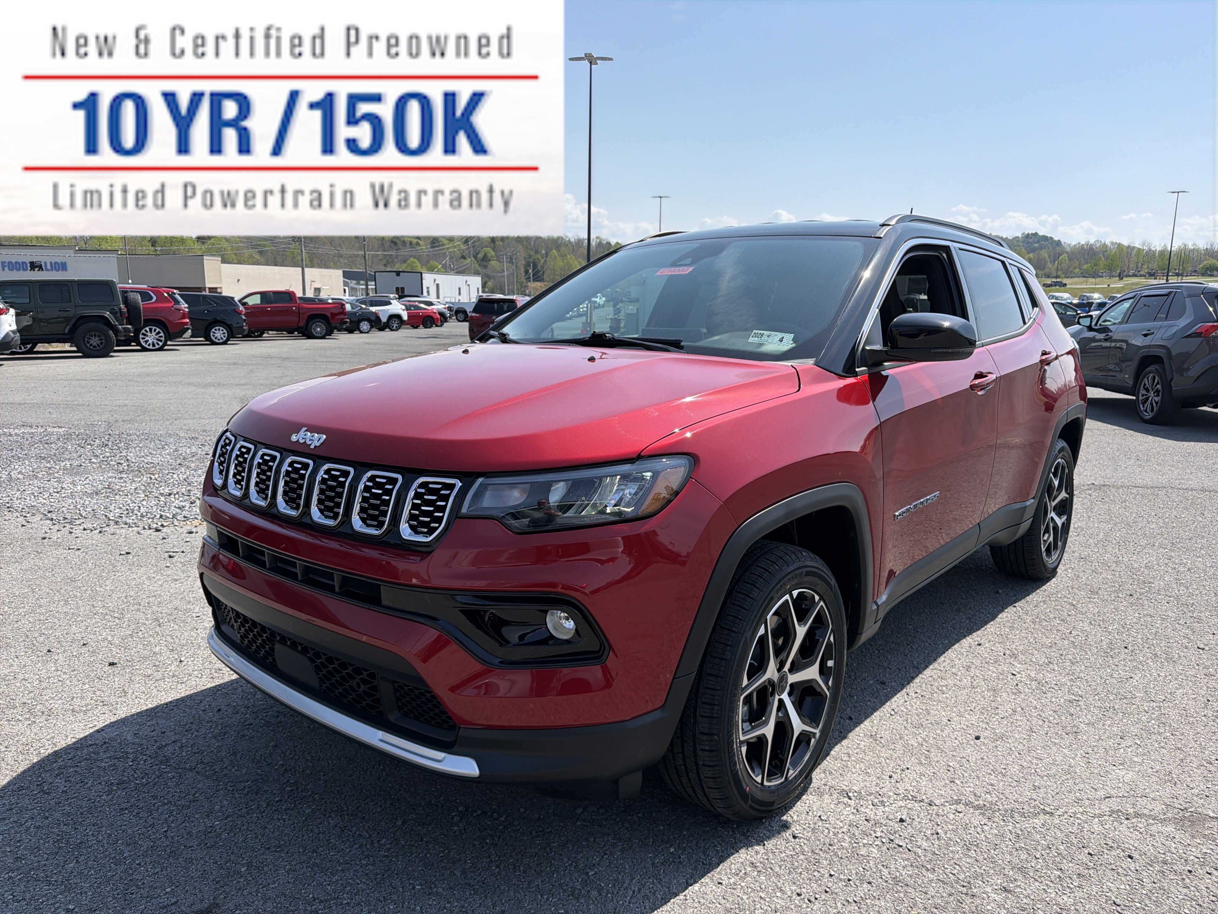 Used 2025 Jeep Compass Limited AWD/4WD image 1