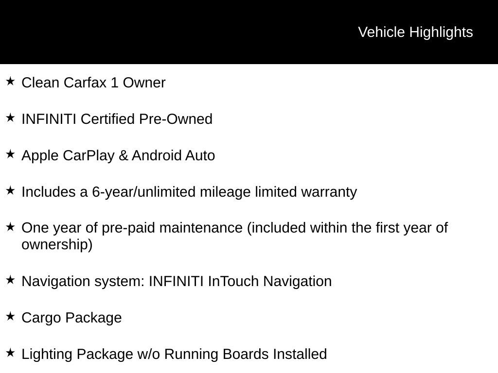 Certified 2023 INFINITI QX60 Luxe AWD/4WD image 2