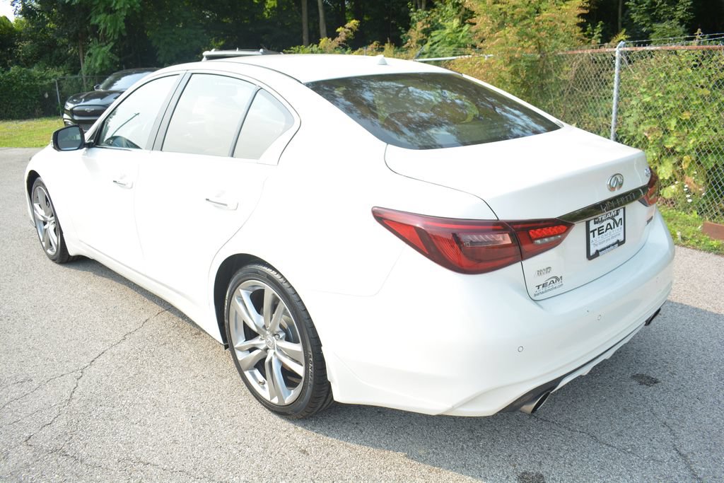 Used 2021 INFINITI Q50 Signature Edition w/ Cargo Package AWD/4WD image 7