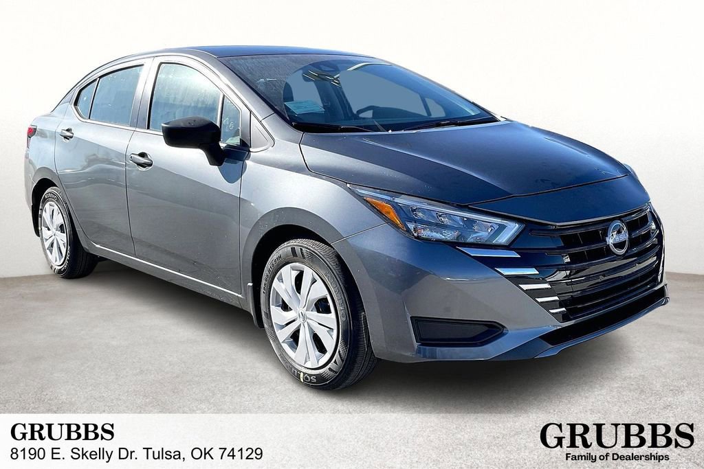New 2025 Nissan Versa S w/ Trunk Package