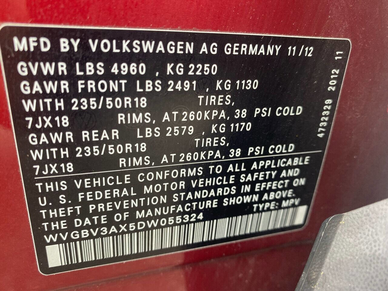 Used 2013 Volkswagen Tiguan SE image 25