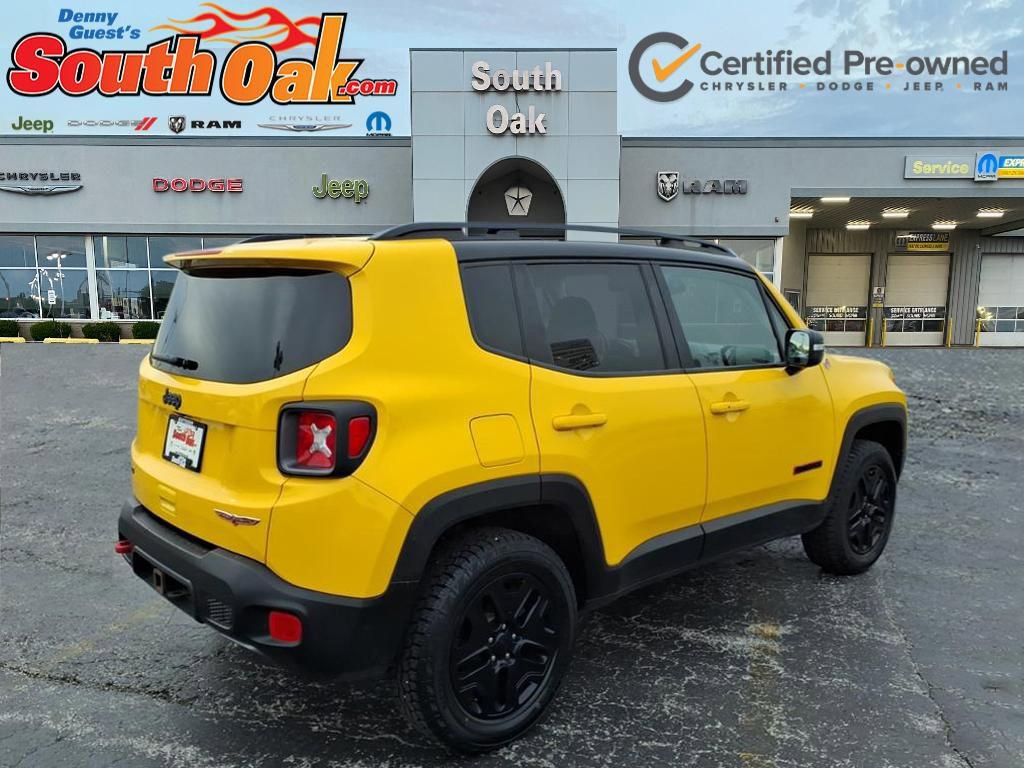 Certified 2018 Jeep Renegade Trailhawk w/ Cold Weather Group II AWD/4WD image 3