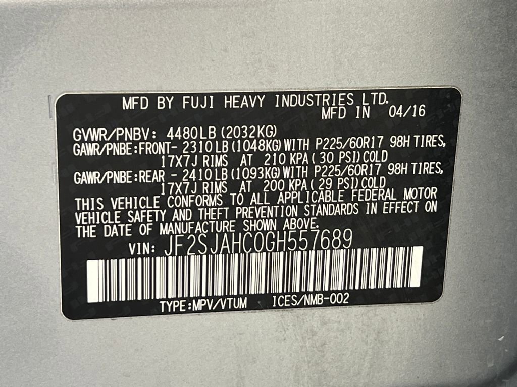 Used 2016 Subaru Forester 2.5i Limited w/ Rugged Package #2 image 45