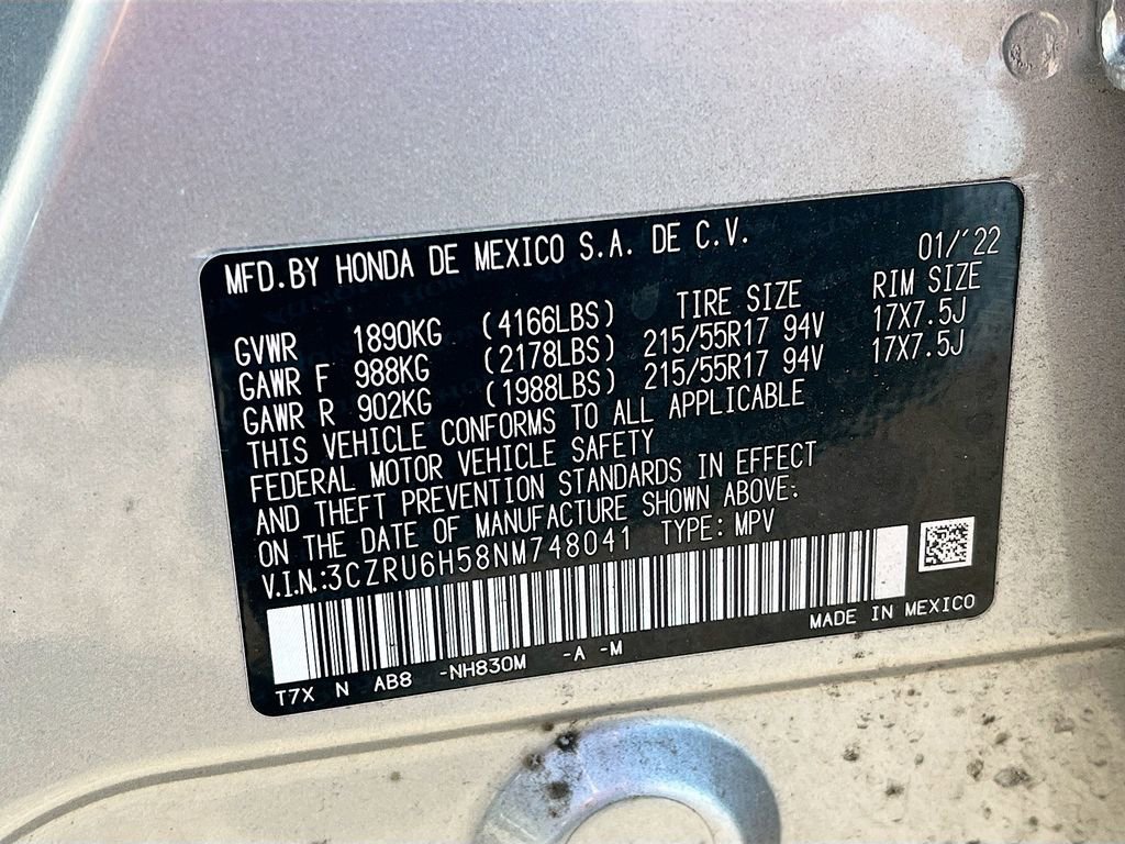 Used 2022 Honda HR-V EX image 31