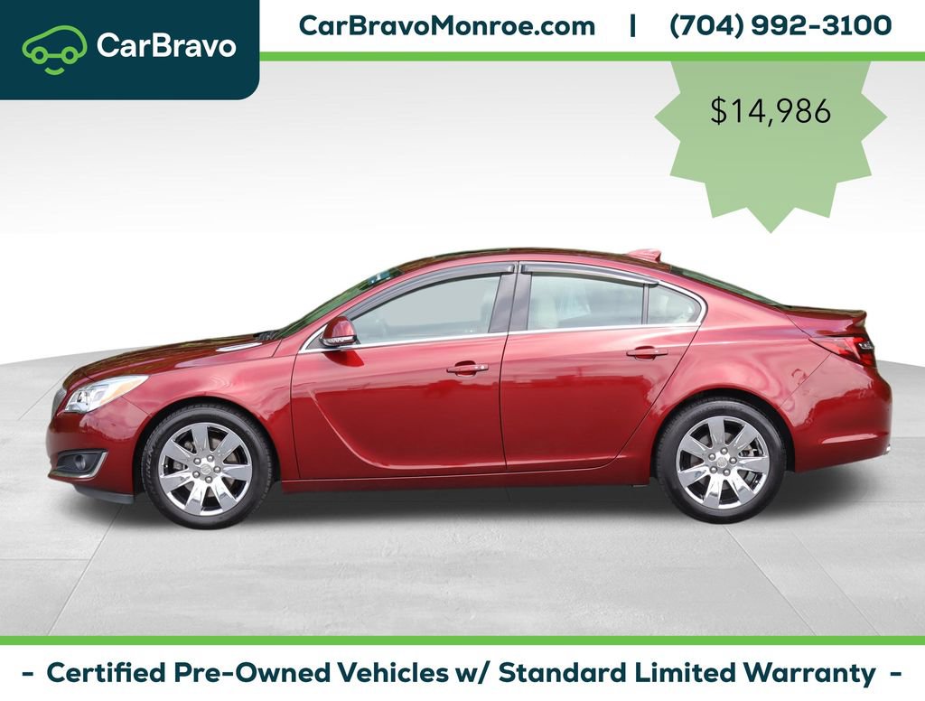 Certified 2017 Buick Regal Premium w/ Driver Confidence Package #1 FWD image 2