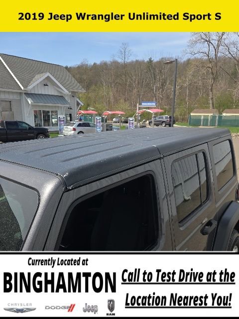 Used 2019 Jeep Wrangler Unlimited Sport S AWD/4WD image 7
