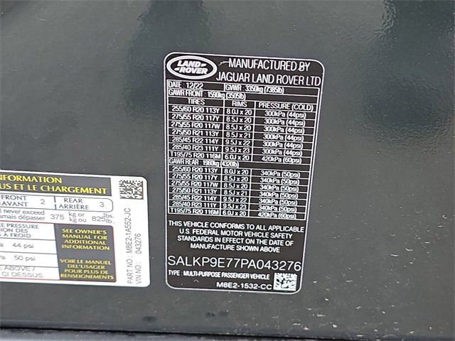 Used 2023 Land Rover Range Rover SE image 34