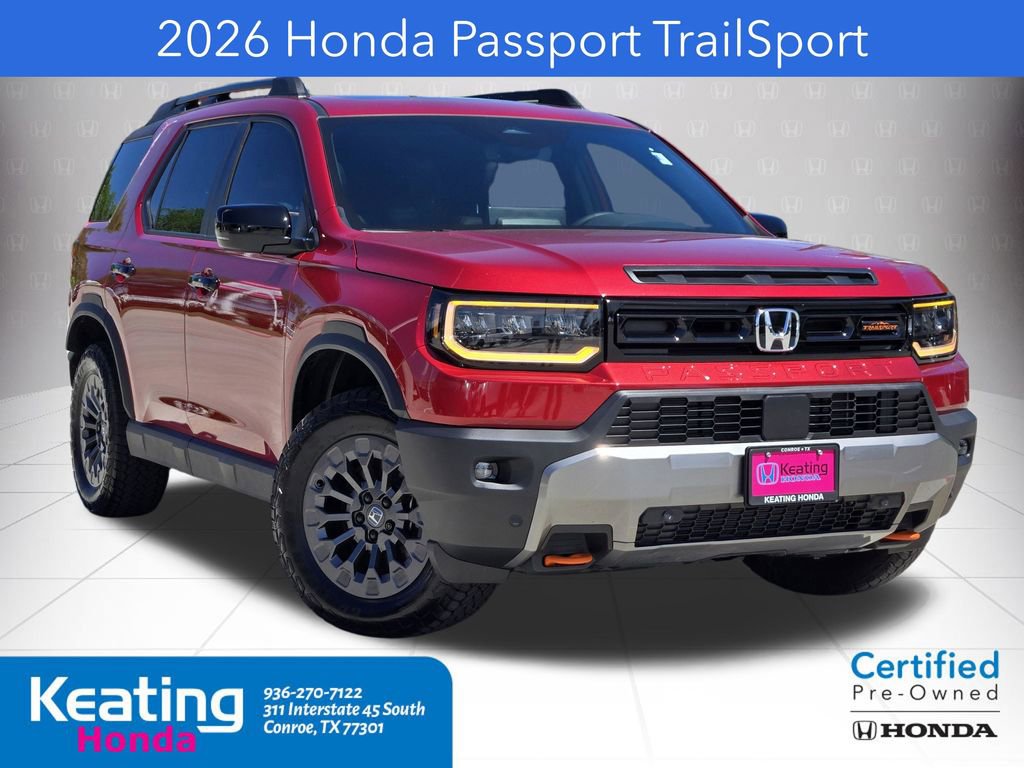 Certified 2026 Honda Passport TrailSport