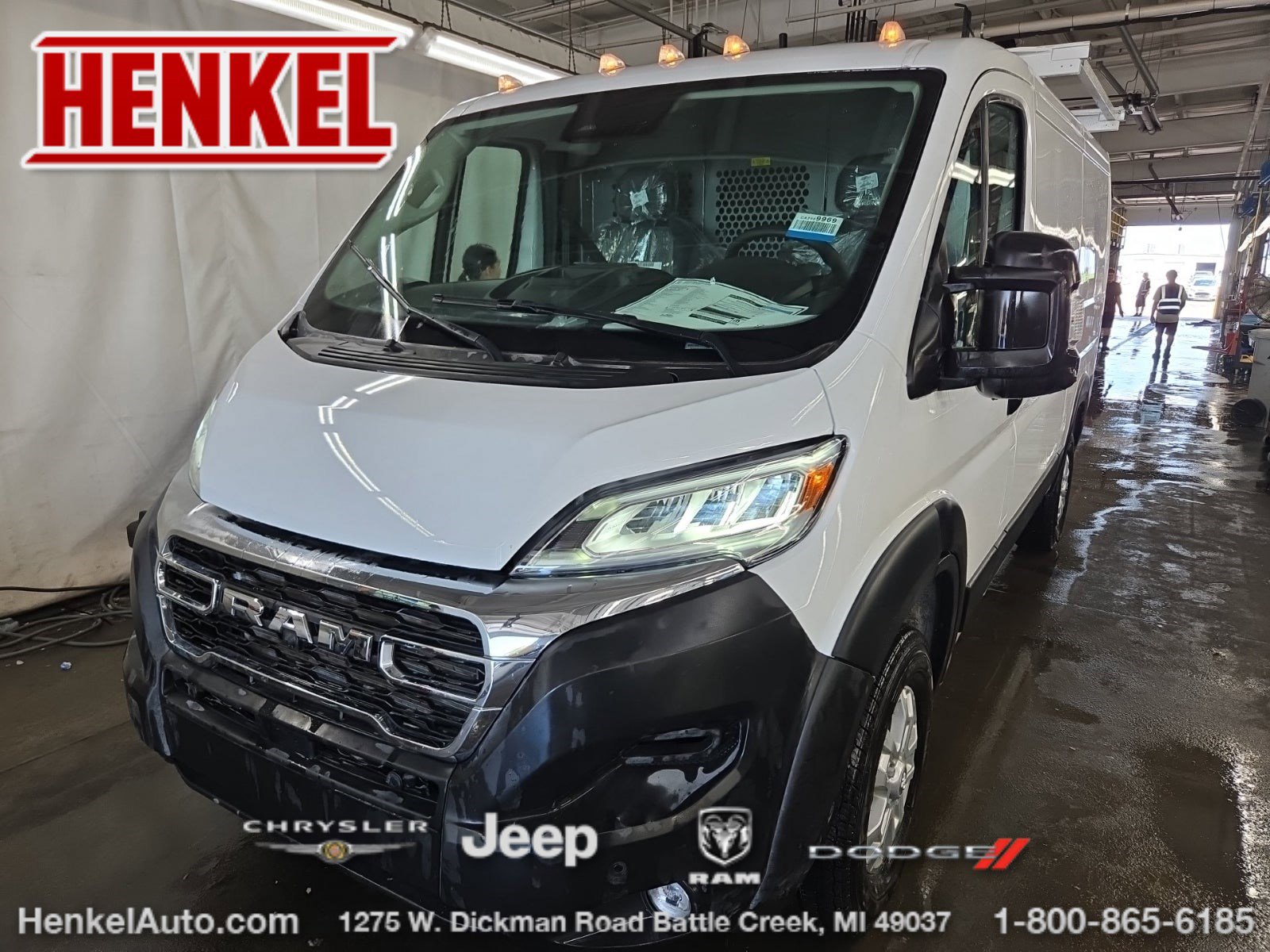 Used 2025 RAM ProMaster 2500 w/ Quick Order Package 22G SLT