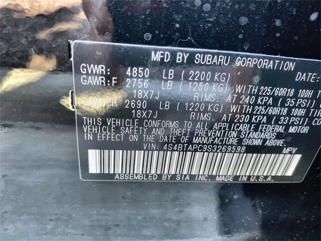 New 2025 Subaru Outback Touring w/ Popular Package #2 image 28