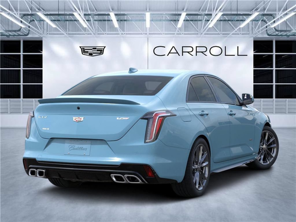 New 2026 Cadillac CT4 V w/ Navigation Package AWD/4WD image 4