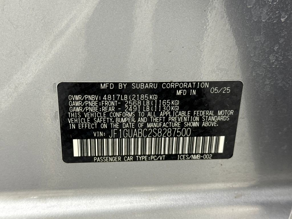 Certified 2025 Subaru Impreza 2.0i image 27