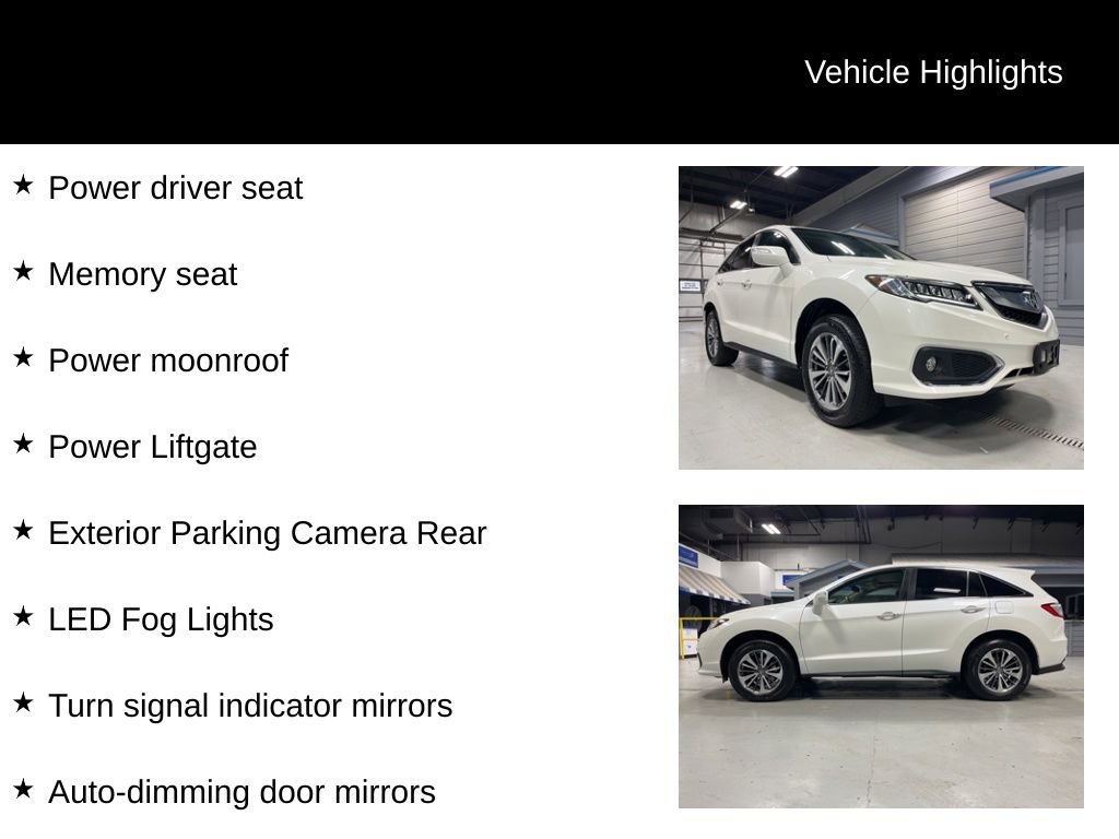 Used 2016 Acura RDX AWD w/ Advance Package image 3