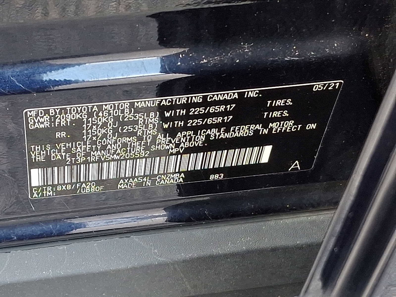 Used 2021 Toyota RAV4 XLE w/ Convenience Package image 29