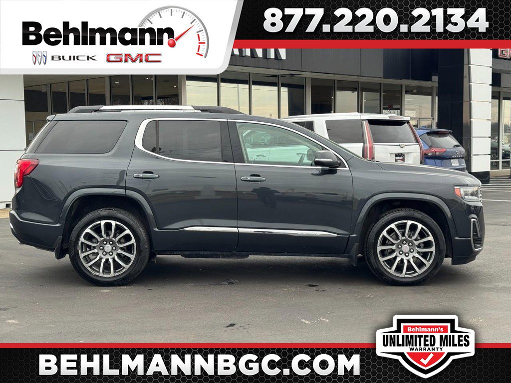 Used 2021 GMC Acadia Denali w/ LPO, Floor Liner Package