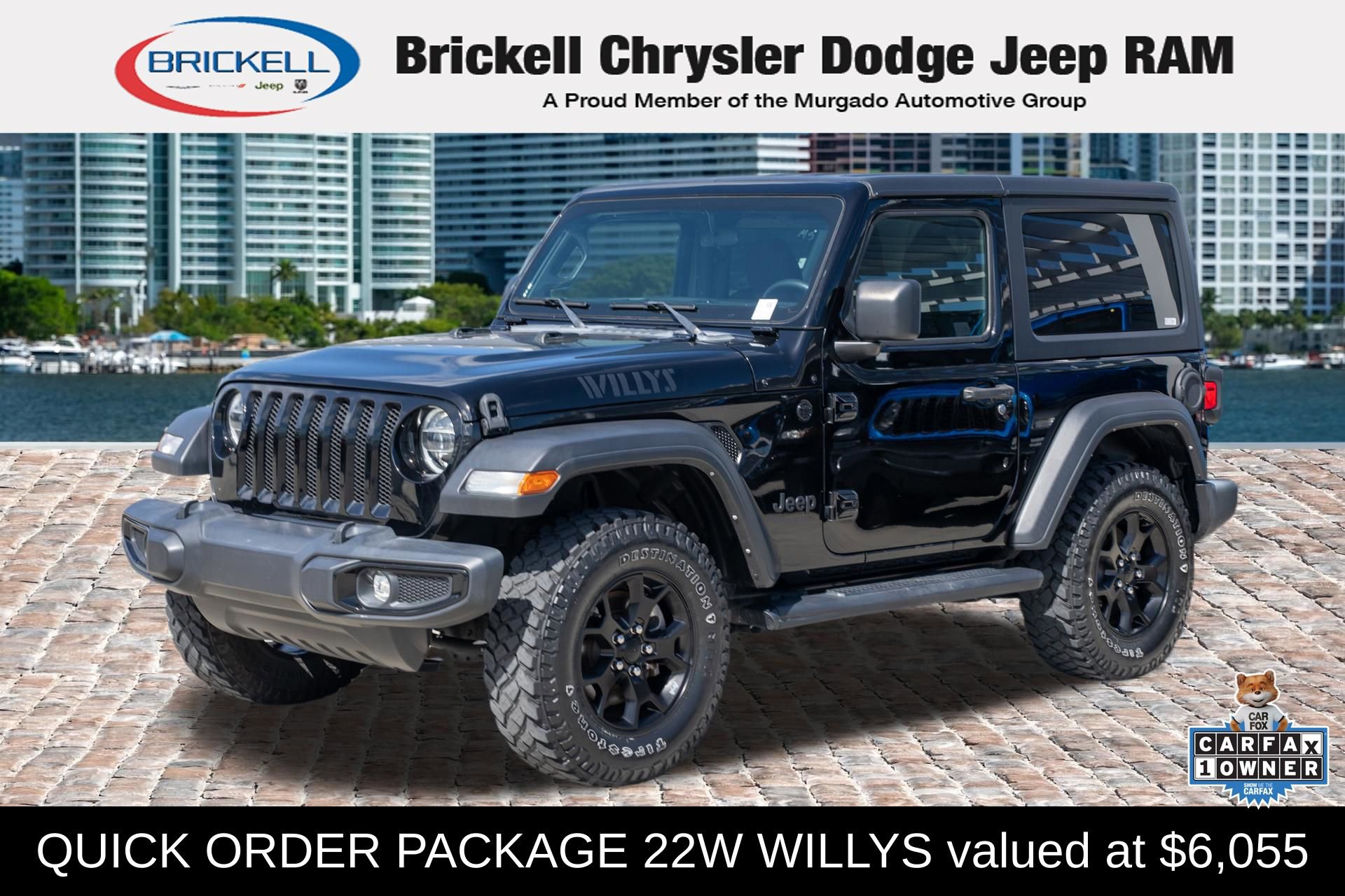 Used 2022 Jeep Wrangler Willys image 1