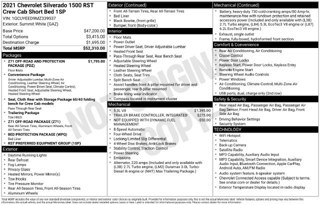 Used 2021 Chevrolet Silverado 1500 RST AWD/4WD image 37