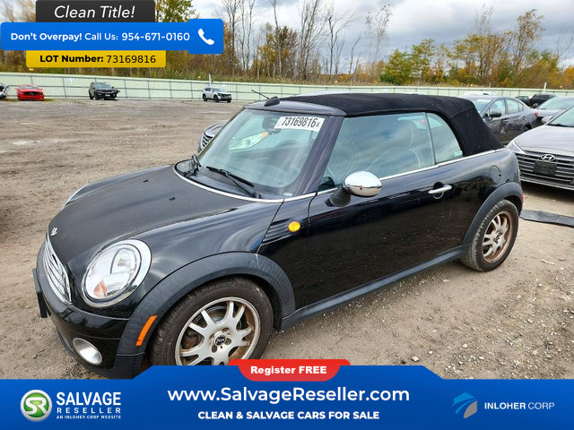 Used 2010 MINI Cooper Convertible FWD image 1