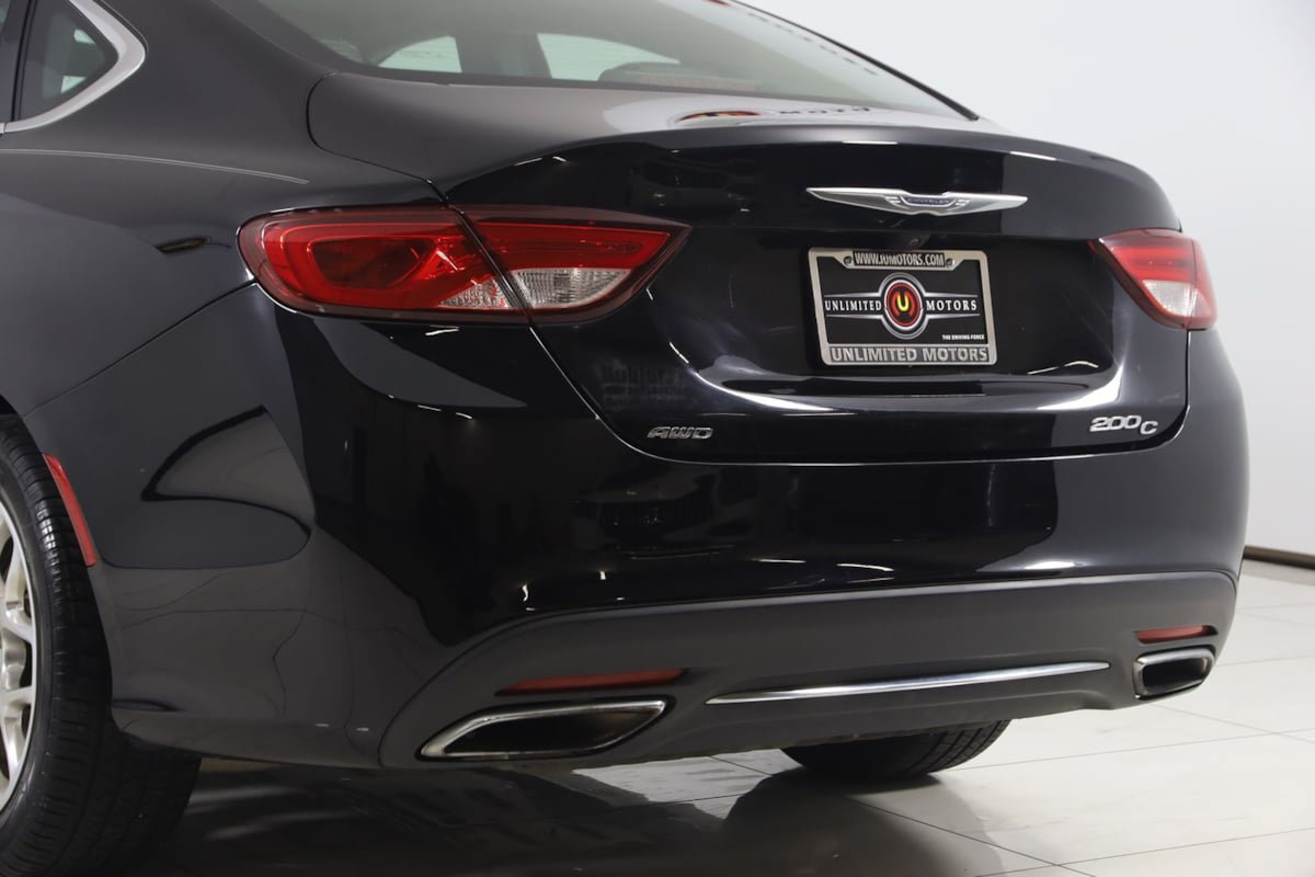 Used 2015 Chrysler 200 C w/ Navigation & Sound Group I AWD/4WD image 21