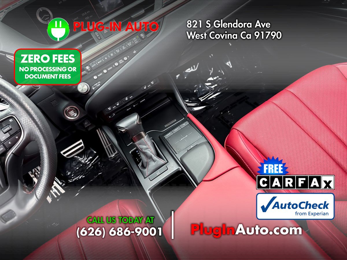 Used 2021 Lexus ES 350 F Sport w/ Accessory Package 2 FWD image 3