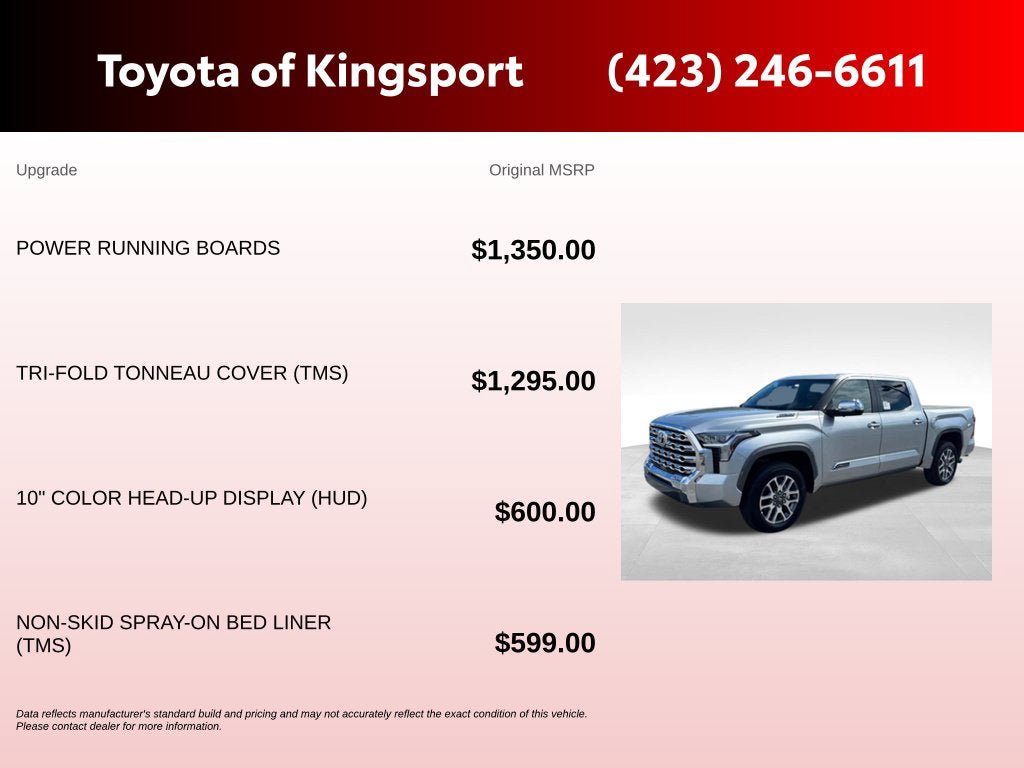 New 2026 Toyota Tundra 1794 Edition AWD/4WD image 3